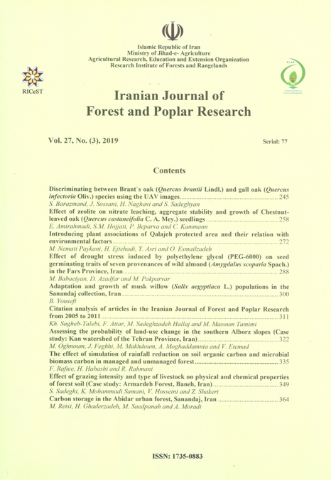 Iranian Journal of Forest and Poplar Research