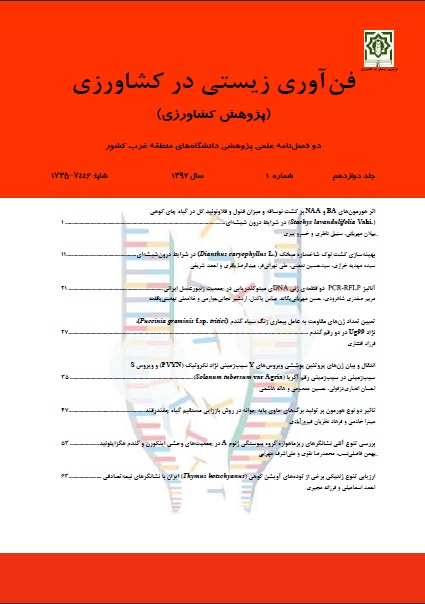 فن آوری زیستی در کشاورزی