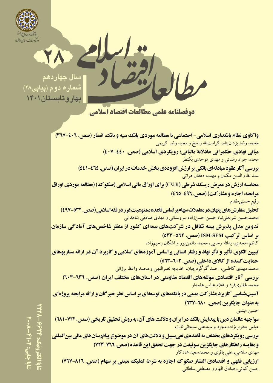 مطالعات اقتصاد اسلامی